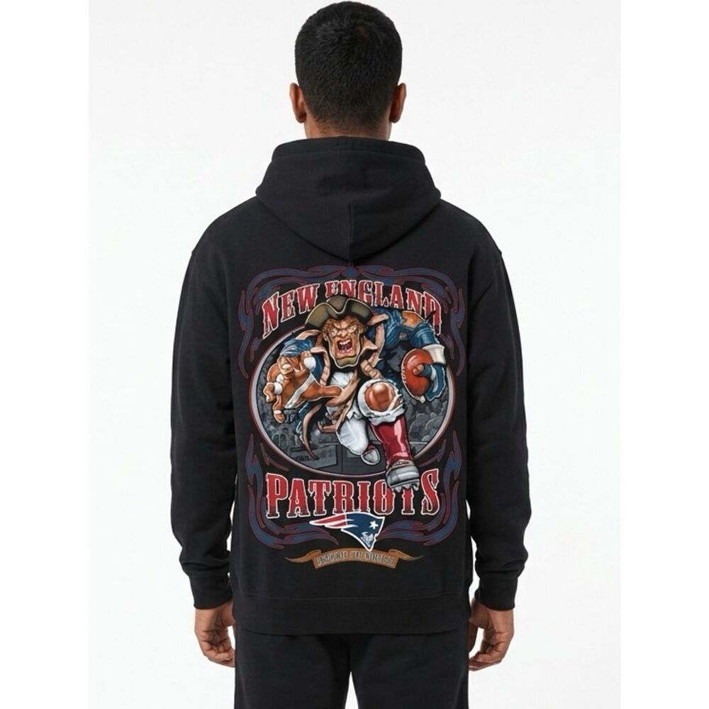 MAJESTIC X NFL | NEW! New England Patriots Hoodie Men’s Size Medium